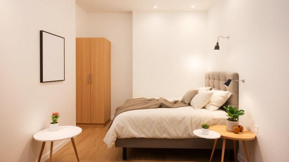 Como montar um quarto de casal pequeno Como montar um quarto de casal pequeno